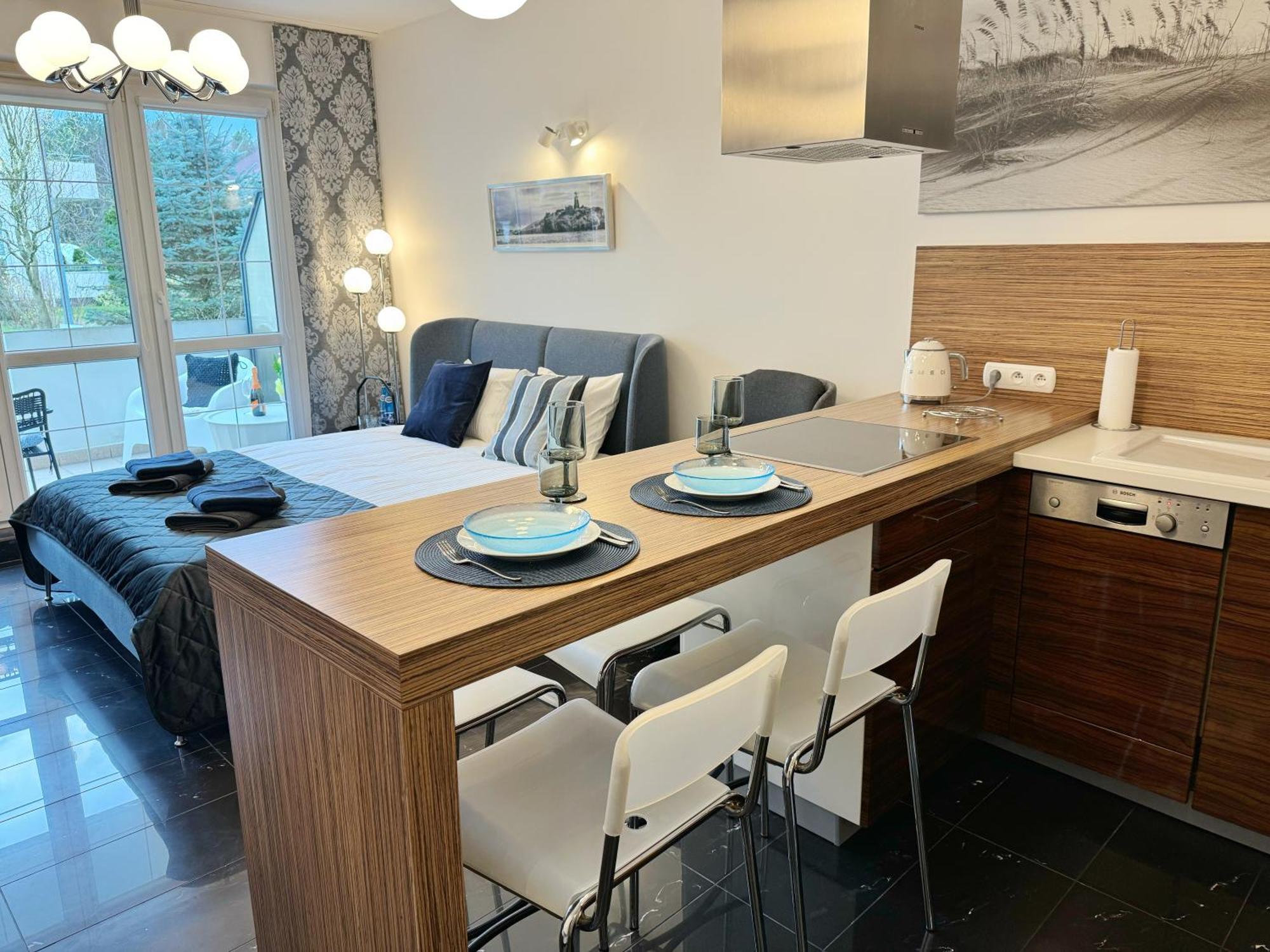 Baltic Apartament Studio Z Ogrodkiem Grzybowo Kolobrzeg מראה חיצוני תמונה